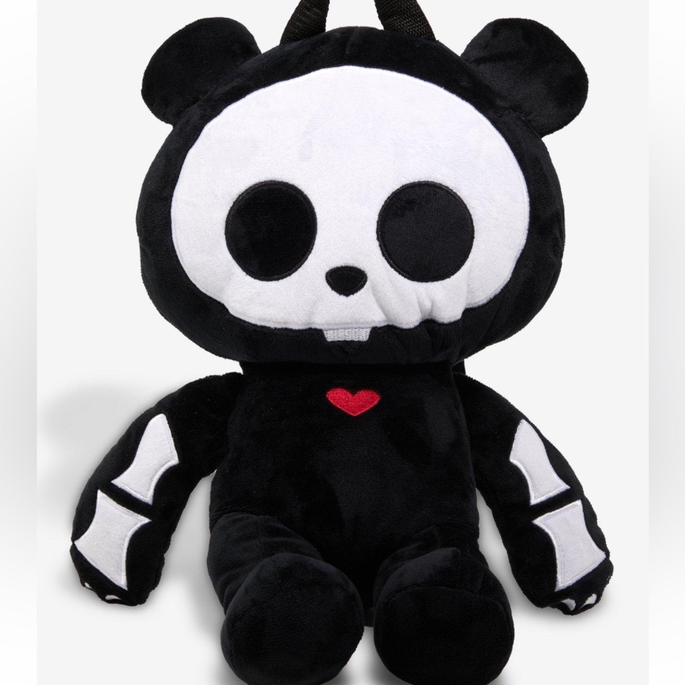 Skelanimals ChungKee Plush Backpack Hot‎ Topic Halloween Horror